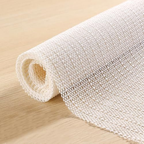 Non Slip Mat - Anti Slip Rug Underlay - Multipurpose PVC Pads Carpet Gripper Underlay - Rug Grippers for Laminate, Hardwood, Home, Office, Cars - 60X150CM