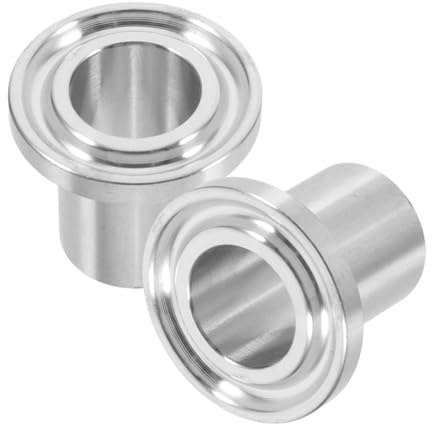 NUOBESTY 2piezas Conector Rápido De Manguera Adaptador De Conexión Rápida Conector De Manguera De Jardín Para Lavadora De Automóviles Tubo De Abrazadera Inoxidable