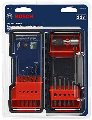 Bosch BDT11S 11Piece Tap & Drill Combo Set
