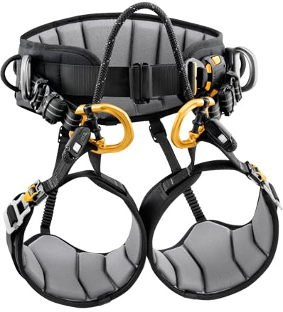 PETZL Harnais SEQUOIA - Noir/Jaune - 1