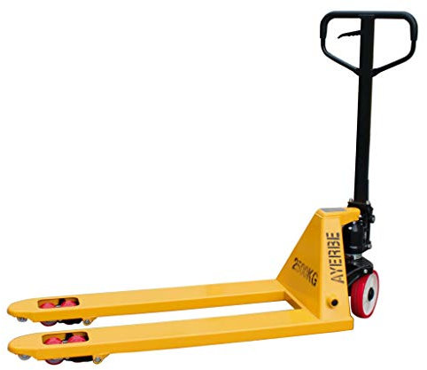 Ayerbe AY-2500-THV Transpaleta Manual con Capacidad de 2.500 Kgs, Peso 72 Kgs