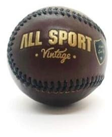 AllSportVintage-Vintage brauner Baseball
