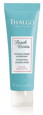 THALGO Feuchtigkeitspendende Maske Duft der Rosen mit Hyaluronsäure und Aloe Vera