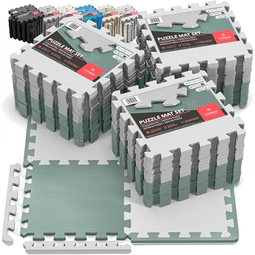 bemaxx Tapis de Fitness Protection de Sol Salle de Sport - Dalles en Mousse