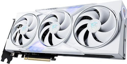 MSI NVIDIA GeForce RTX 5060 Ti 16G Gaming Trio OC White Carte Graphique - 16 Go GDDR7 (28 GB/s, 128-bit), PCIe 5.0 - TRI FROZR 4 (3 x Ventilateurs STORMFORCE) - RGB - HDMI 2.1b, DisplayPort 2.1b