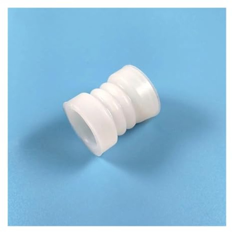 Special White Seal Tube Big Corrugated Sealing Sleeve Spare Part Beater Rod Ice Cream Machines Accessory Fitting Length 44mm(1pcs)