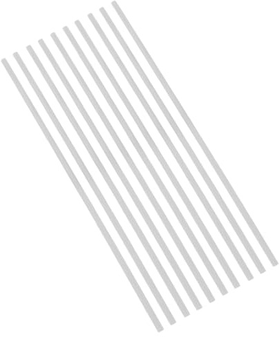 Juego de 10 varillas aromáticas de fibra de 20 cm de largo y 4 mm de grosor para diferentes fragancias, botellas, dormitorios, escritorios, salones, uso de mechas de fragancias