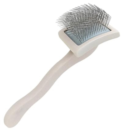 Cepillo Carda Para Mascotas - Cepillo Slicker para Mascotas Perros y Gatos,Desenreda Manto Interno Masajea Piel Razas Pequeñas Medianas Grandes