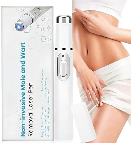 Non-Invasive Wart Remover Pen,Dark Spot & Mole Remover for Face and Body,Effective Verruca Treatment,Gentle Skin Wart Treatment Pen,Freckle Pe/n for War/t Freeze Removal,Portable Wa/rt Remover