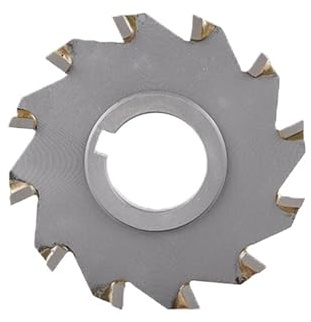 Fresa para engranajes involutos 1 Uds. Disco cortador de fresado de borde de tres lados de aleación con incrustaciones, soportes de carburo de acero de tungsteno(150x18Hx32x14T)