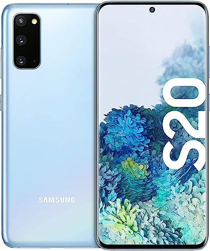 Samsung Galaxy S20 128GB Speicher Blau 8GB RAM 4.000mAh Akku 4G AI Handy Android 15 Smartphone ohne Simlock ohne Branding