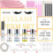 BEYAOBN Kit de Permanente de Pestañas, Kit de Elevación de Pestañas,Lifting Pestañas,Lash Lift Long Lasting Natural, Herramientas de Maquillaje Curling de Pestañas Salón Para Salón y Uso Doméstico