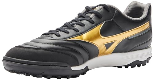 Mizuno Scarpa Unisex Morelia Sala Classic Tf Futsal, Nero Oro Scuro Shawdow, 44 EU