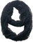 FAIRYGATE Schal Schwarz Damen Schals & Tücher für Damen Loop schmaler Damen-Schal Loop Frühlingsschal Schlauchschal Rundschal Tuch uni unisex unifarben einfarbig Halstuch D54009