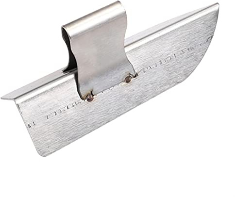 CekoCk plastering Trowel Stainless Steel Trowel Pointing Trowel Creative Joint Processing Tool Inner Outer Corner 3.8x14.5cm/1.50x5.71 Steel Finishing Trowel Shovel
