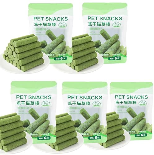 30 Stück Katzengras Sticks, Katzengras Zahnstock, Katzengras Für Den Innenbereich, Beißstab Aus Katzengras, Katzen Grasstäbchen Für Hauskatzen, Natürlicher Katzengras Katzenminze Backen Zahnstab