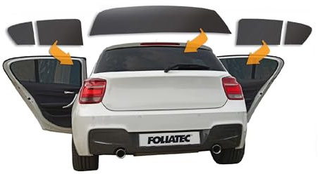 FOLIATEC ProShape Scheibentönungsfolie passgenaue 2D Tönungsfolie für VW Golf 7, 5-Türer, 85% Verdunkelung