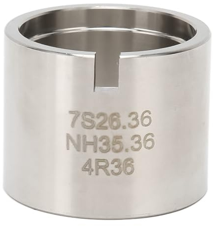 Tiardey Support de Mouvement de Montre en Laiton, Outil d'assemblage de réparation Polyvalent Universel, Base de Mouvement de Montre antirouille pour SKX007 NH35/36 7S26/36 4R Outil de Fixation