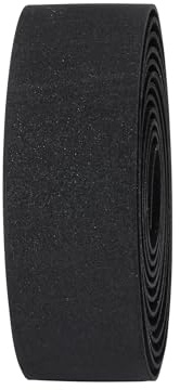 BBB Cycling styrband – RaceRibbon ECO – vägcykelstyrband – återvunnet material – med styreplugg – svart – 200 x 3 cm – BHT-01ECO