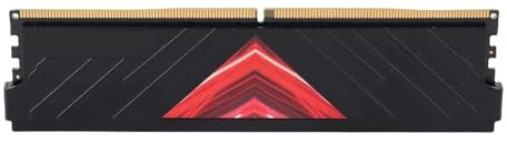Sxhlseller 16Gb Ddr5 Ram, 4800MHz Ram, 16Gb Memory, 38400 Bandwidth, Plug And Play, Effective Heat Dissipation, With Compatibility For Xmp 3.0 Expo, For Desktop Pc (Black)