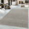 Taracarpet Kurzflor-Teppich Flachgewebe Schlingenteppich meliert Pflegeleicht für Wohnzimmer Schlafzimmer und Kinderzimmer Beige 120x170 cm
