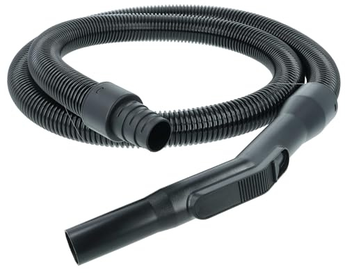 vhbw Universal Ersatz Schlauch für gängige Staubsauger - Flexibel, 1,8 m, Handgriff, 32mm / 35 mm / 38 mm Rundanschluss