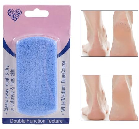 DMAIS Pierre ponce pour les pieds | Pierre ponce double face pour enlever les callosités des pieds | Pierre de massage pour les pieds, épurateur efficace pour les mains, les paumes et les peaux mortes