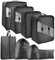 MOFELON Koffer Organizer - 8 Stück, Packing Cubes, Packwürfel für Rucksack, Travel Organizer Packtaschen Set mit Kleidertaschen Schuhbeutel Wäschebeute Kosmetiktasche, Reise Gadgets-Schwarz