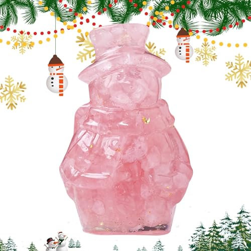 Pupazzo di neve, statuette di pupazzo di neve | statuette creative con pupazzo di neve | Figure da collezione natalizie, decorazioni natalizie con pupazzo di neve, piccola decorazione