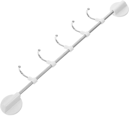 Yardenfun Porte Ustensile De Cuisine MagnéTique Avec Barre Serviette MagnéTique Pour RéFrigéRateur Et Barbecue Rangement Ustensiles Et Accessoires Cuisine Blanc 11.6X1.4X0.75 Pouces