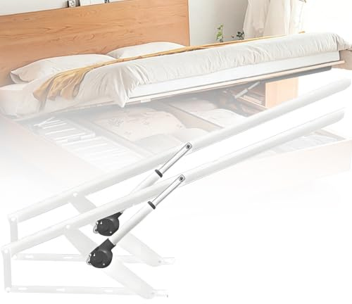 Mécanisme élévateur de lit électrique avec télécommande 600 kg Barre de levage pliable pour sommier réglable Gain de place