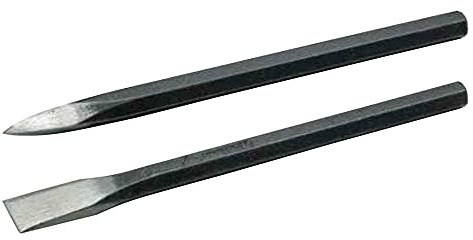 Scalpello Da Muratore A 'Taglio' In Acciaio Di Altissima Qualità Temprato.