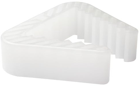 WAGNER Türklemme/Fensterklemme BIG - 85 x 60 x 20 mm, hochwertiger Kunststoff, weiß, zum Klemmen für Tür und Fenster - 15505201