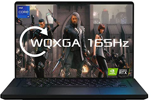 ASUS ROG Zephyrus M16 GU603ZM 16 165Hz Gaming Laptop (Intel i7-12700H, Nvidia GeForce RTX 3060, 16GB RAM, 1TB SSD, Windows 11) , Black