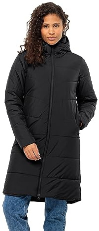 Jack Wolfskin Damen Deutzer W Coat, Schwarz, XS EU
