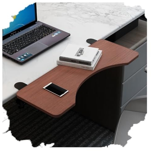 Sottopiano per tastiera con bracciolo regolabile, ripiano per tastiera del computer con supporto pieghevole per gomito, accessorio da scrivania salvaspazio