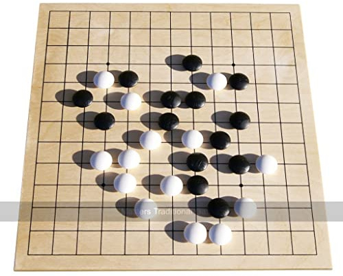 Go Masters - Entry-Level Go Set - Wood Board (13x13 and 9x9)