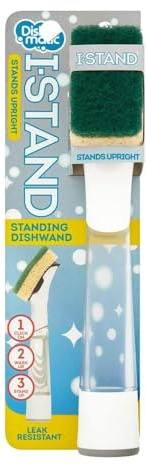 Karrma Ltd I-Stand Brosse à vaisselle à remplir avec manche Couleur aléatoire