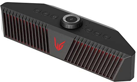 LG UltraGear GP9 Speaker Gaming Bluetooth con Audio 3D Surround, Illuminazione RGB, Microfono Integrato e DTS Headphone:X, Soundbar PC Portatile Alta Risoluzione, Ottimizzata per FPS e RTS