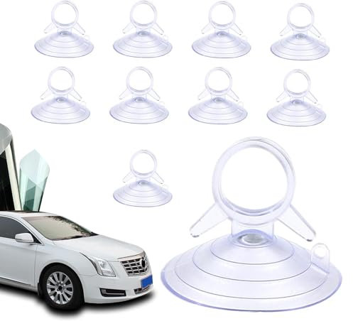 Ventosa per vetro automobilistico | Ventose per parasole per parabrezza auto,Ganci a ventosa a coda di rondine con anello di trazione automobilistico riutilizzabile per del bagno del