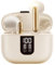 Wireless Earbuds Bluetooth 5.4 In Ear Buds 6 Mic ENC Noise Cancelling Clear Calls, Deep Bass HiFi Stereo Sound Earphones 35H Playtime LED Power Display IP7 Waterproof Headphones for Android iOS Tan