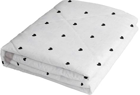 Odot Couette Ete Legere et Fine Réversible Couette sans Housse Lavable Enfant Jeté de Lit - Douce et Confortable, Légère et Respirante Couverture Couette 2 Personnes, Moderne (Blanc,220x240cm)