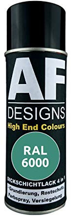 4 IN 1 Ral 6000 Pátina Verde Dickschichtlack Laca Spray Lata de Aerosol