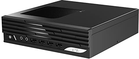 msi PRO DP21 Mini PC Desktop – Intel Core i3-13100 13th Gen, 8GB DDR4 RAM, 500GB NVMe SSD, Intel UHD 730, Wi-Fi, Bluetooth, Windows 11 Home (13M-498US)