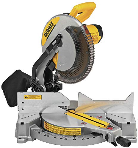 DEWALT DWS715R 120V 15 Amp 12 in. Corded Single Bevel Compound Miter Saw (Renewed)