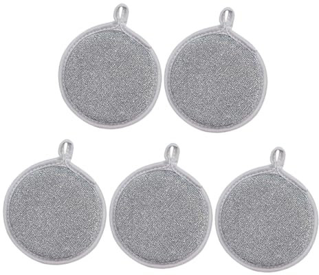 ERINGOGO 5piezas Esponjas De Cocina De Doble Cara Esponjas Multiusos para Lavado De Limpiadores De Cocción Sin Rayones para Fregaderos y Utensilios De Cocina