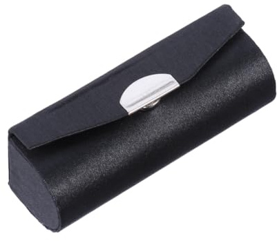 DIYEAH Organizer per Cosmetici Nero Resistente e Leggero, Portarossetto Antiurto con Capacità un Rossetto, per Lavoro e Tasca Colore Casuale