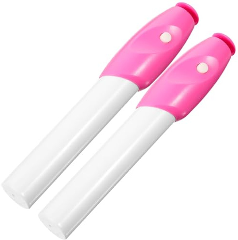 HOMSFOU Bolígrafos Eléctricos Herramienta de Quilling Juego de 2 para Filigrana de Papel Diseño Compacto y Ergonómico Batería para Manualidades de Papel