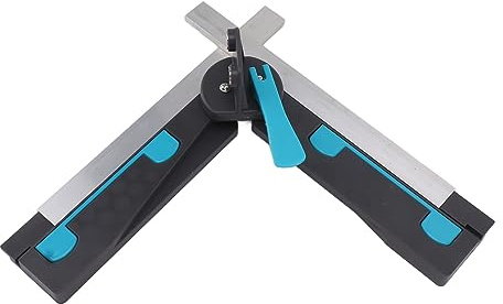 Exakta geringsmätare för sågar goniometer vinkellinjal, skärverktyg för geringsmätning, geringsmätare för gör-det-själv träbearbetning geringssåg gradskiva mätning och sågning snickeri