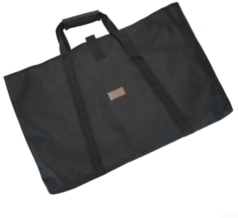 Borsa portaoggetti pieghevole da tavolo, grande capacità, in tessuto Oxford, borsa per il trasporto, impermeabile, per picnic all'aperto, 61 x 40 x 5 cm